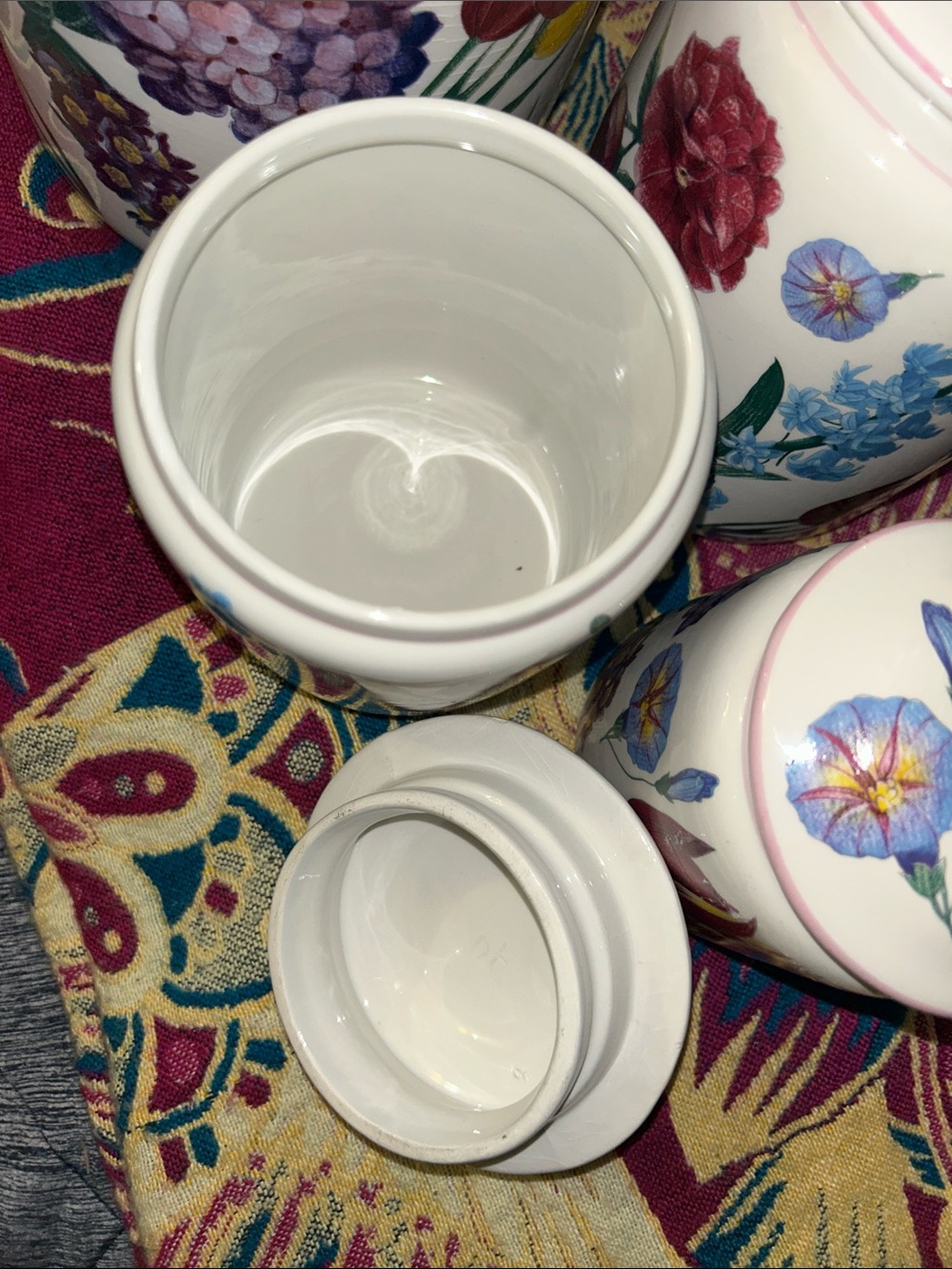 Portugal RB Bernarda canister set for Williams Sonoma Canister set of 4 - Picture 8 of 15